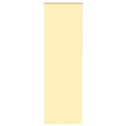 vidaXL Rullgardin mörkläggningsgul 70x210 cm tygbredd 65,7 cm