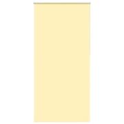 vidaXL Rullgardin mörkläggningsgul 100x210 cm tygbredd 95,7 cm
