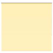 vidaXL Rullgardin mörkläggningsgul 145x130 cm tyg bredd 141,6 cm