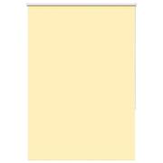 vidaXL Rullgardin mörkläggningsgul 115x130 cm tyg bredd 110,7 cm