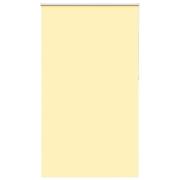 vidaXL Rullgardin mörkläggningsgul 135x210 cm tyg bredd 131,6 cm