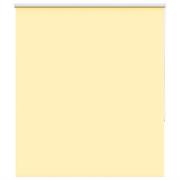 vidaXL Rullgardin mörkläggningsgul 125x130 cm tyg bredd 121,6 cm