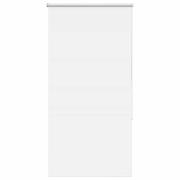 vidaXL Rullgardin mörkläggningsvit 75x175 cm tyg bredd 70,7 cm