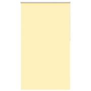 vidaXL Rullgardin mörkläggningsgul 125x230 cm tyg bredd 121,6 cm