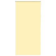 vidaXL Rullgardin mörkläggningsgul 90x230 cm tyg bredd 85,7 cm