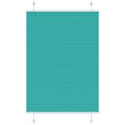 vidaXL Plisserad persienn bensingrön 100x100 cm tyg bredd 99,4 cm