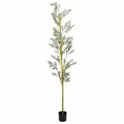 vidaXL Konstgjort olivträd 1000 blad 300 cm grönt