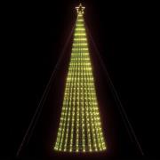 vidaXL LED julgran 1028 LED varmvit 403 cm