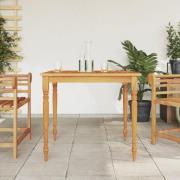 vidaXL Bataviabord 85x85x75 cm massiv teak