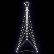 vidaXL LED julgran 483 LED kallvit 240 cm