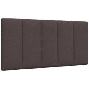vidaXL Headboard Cushion "Hanko" Dark Brown 100 cm Fabric