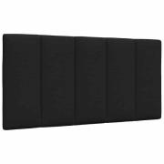 vidaXL Headboard Cushion "Hanko" Black 100 cm Fabric
