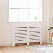 vidaXL Elementskydd vit 152x19x81,5 cm MDF