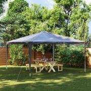 vidaXL Professionellt partytält 4x4 m antracit 90 g/m²