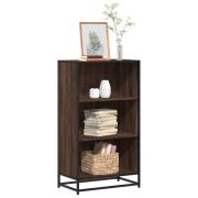 vidaXL Bokhylla brun ek 60x35x107,5 cm konstruerat trä