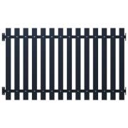 vidaXL Staketpanel antracit 178x75 cm pulverlackerad stål
