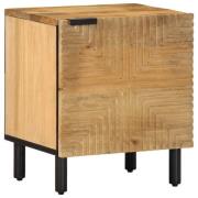 vidaXL Sängskåp brun 40x33x46 cm mango i massivt trä