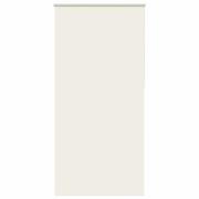 vidaXL Rullgardin mörkläggning naturvit 95x210 cm tygbredd 90,7 cm