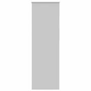 vidaXL Rullgardin mörkläggning ljusgrå 75x210 cm tyg bredd 70,7 cm