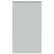 vidaXL Rullgardin mörkläggning ljusgrå 120x230 cm tyg bredd 116,6 cm