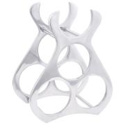 vidaXL Vinhylla Silver 23x14x28 cm Aluminium