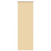 vidaXL Rullgardin mörkläggningsbar beige 40x175 cm tyg bredd 35,7 cm