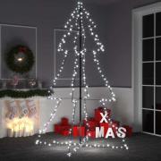 vidaXL Ljuskon för julgran 240 LED inne/ute 118x180 cm