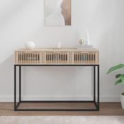 vidaXL Konsolbord 105x30x75 cm konstruerat trä och järn
