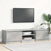 vidaXL Tv-bänk betonggrå 140x40x35,5 cm konstruerat trä