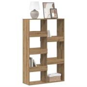 vidaXL Bokhylla ek 100x33x155,5 cm konstruerat trä