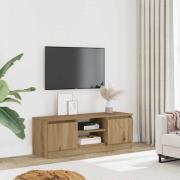 vidaXL Tv-bänk artisan ek 102x30x36 cm konstruerat trä