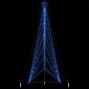 vidaXL LED julgran 861 LEDs blå 478 cm