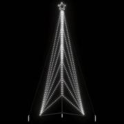 vidaXL LED julgran 861 LEDs kallvit 478 cm