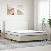 vidaXL Madrass med memoryskum 200 x 160 x 17 cm