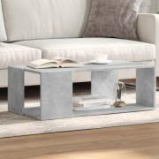 vidaXL Soffbord betonggrå 89,5x48x30 cm konstruerat trä