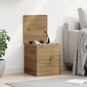 vidaXL Förvaringsbox Artisan Ek 40x42x46 cm Ingenjörsträ