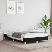 vidaXL sängram utan madrass svart 120x190 cm tyg