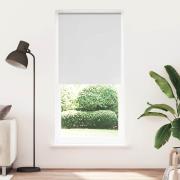 vidaXL Rullgardin för mörkläggning 120 x 230 cm vit