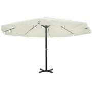 vidaXL Parasoll aluminium vit 500 cm