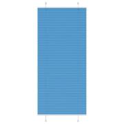 vidaXL Plisserad persienn blå 95x200 cm tyg bredd 94,4 cm polyester