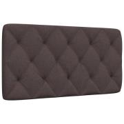 vidaXL Headboard Cushion Dark Brown 100 cm Fabric