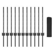 vidaXL Hönsnät Set 2-pack Grå Stål, PVC 25 x 0.5 m Hopfällbar