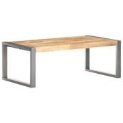 vidaXL Soffbord 110x60x40 cm grovt mangoträ