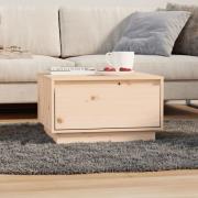 vidaXL Soffbord 55x56x32 cm massiv furu