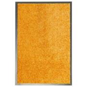 vidaXL Dörrmatta tvättbar orange 40x60 cm