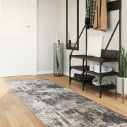 vidaXL Matta tvättbar flerfärgad 80x300 cm halkfri