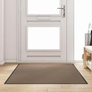 vidaXL Rektangulär Dörrmatta Beige 120x180 cm