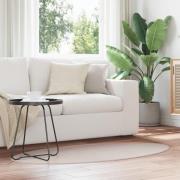 vidaXL Matta "HUARTE" Sand 80x150 cm Oval