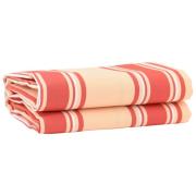 vidaXL Ersättningstyg för markis Multicolor 10x1.6 m