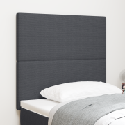 vidaXL Sänggavel Enkelt Design Mörkgrå 80 cm Manchester